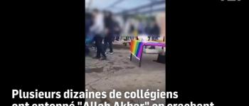 « Allah Akbar ! » : des élèves d'une école du Limbourg critiquent et crachent sur le drapeau LGBT