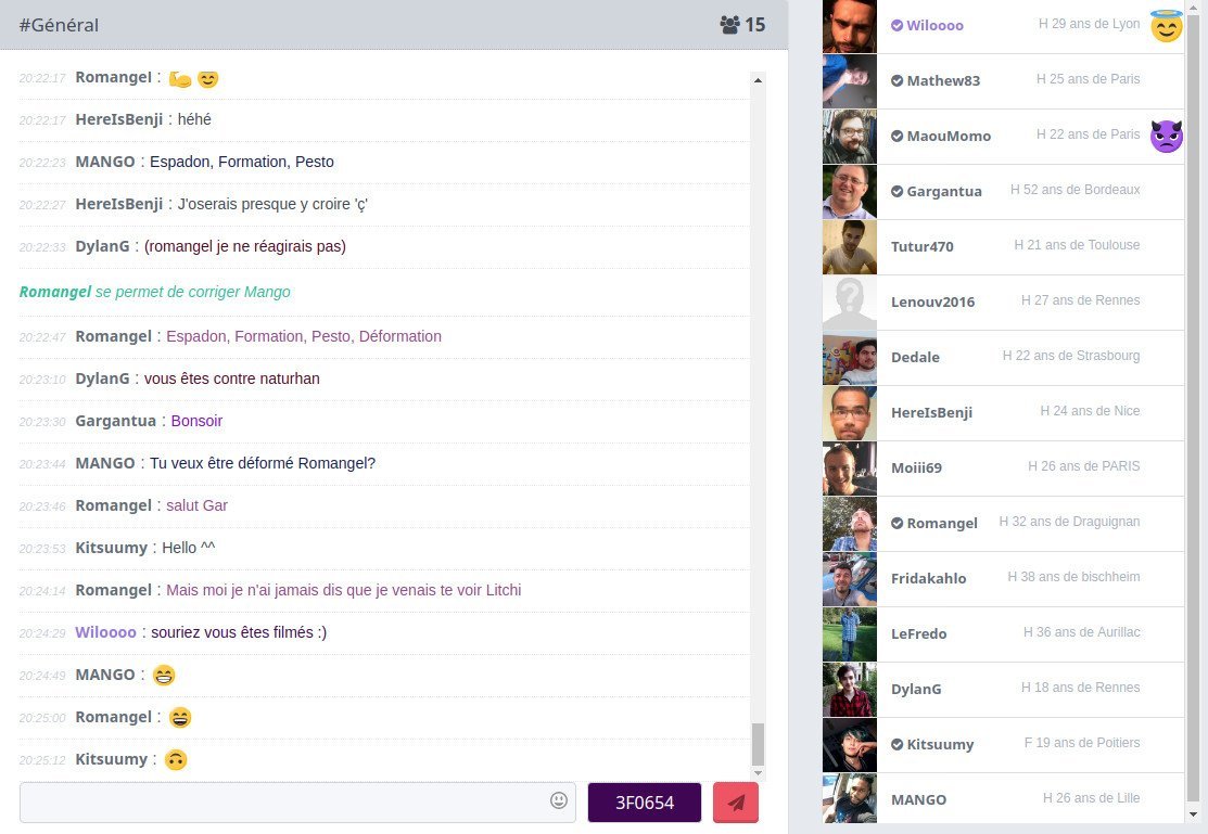 aperçu salon de chat tchat