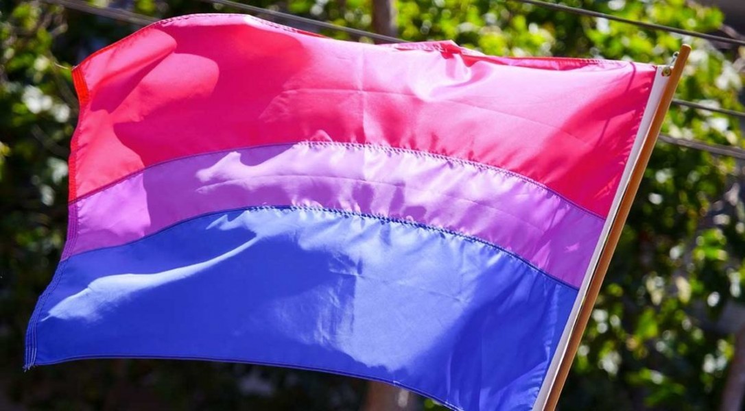 drapeau de la communauté bisexuelle