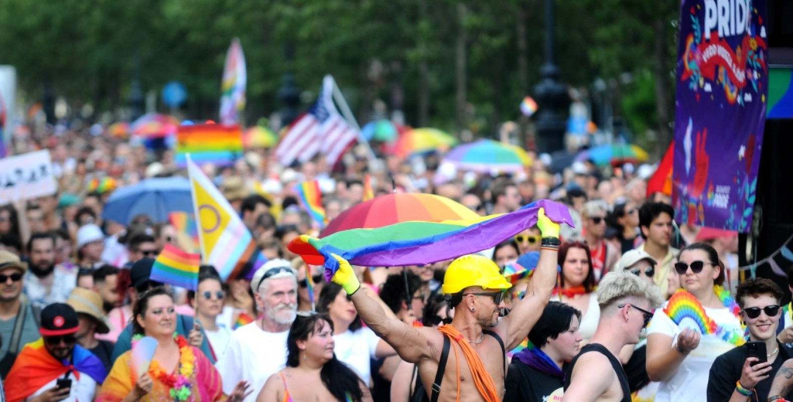 Hongrie : Une marche des fiertés pleine de ferveur contre la pression anti-LGBTQ+ du gouvernement