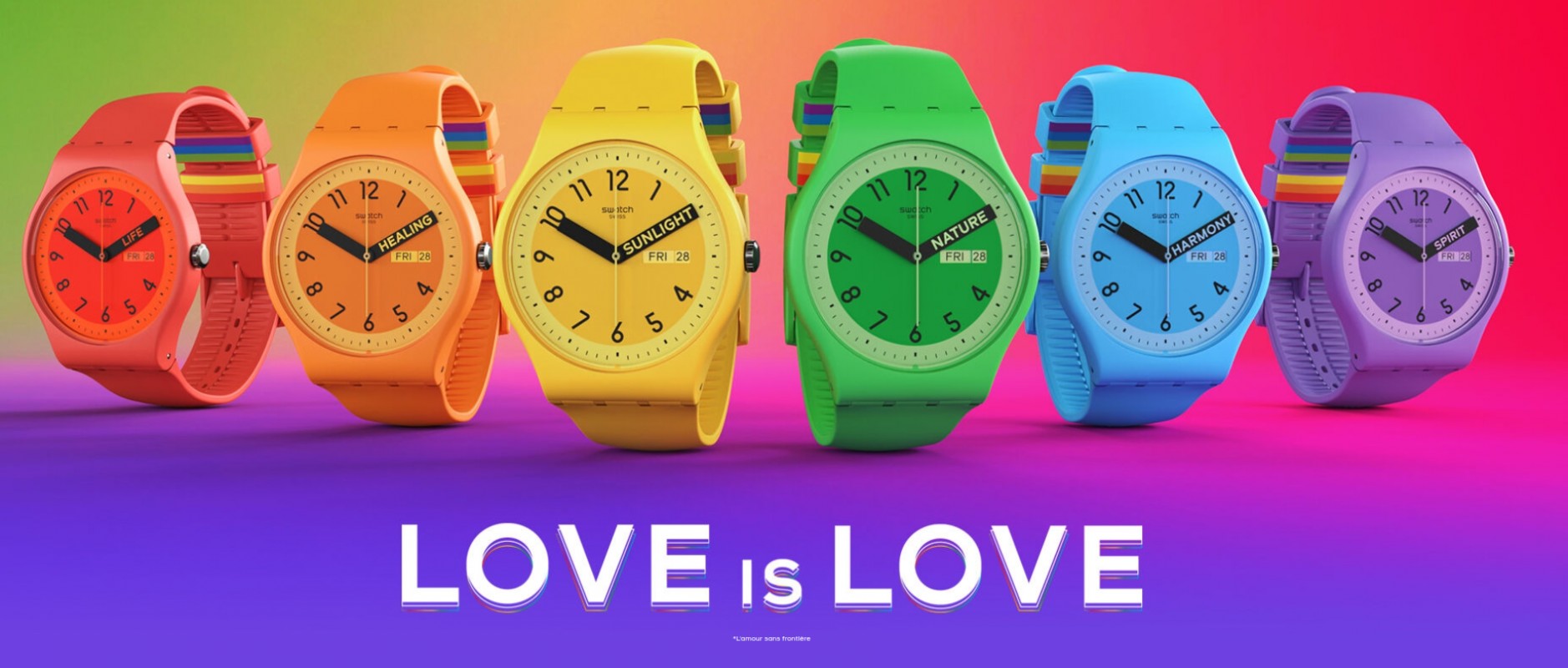 Swatch en guerre judiciaire contre la Malaisie pour la saisie de ses montres aux couleurs arc-en-ciel