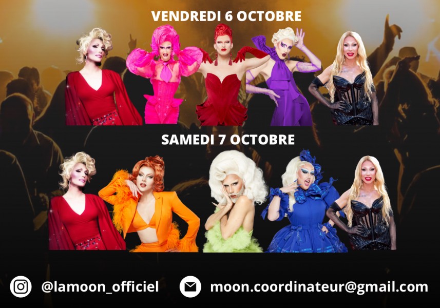 affiche aftershow drag race à Lyon le vendredi 6 octobre 2023