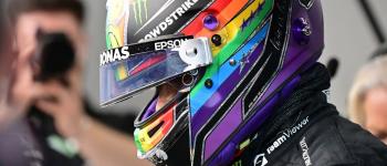 Lewis Hamilton : Un casque Arc-en-Ciel au Qatar, plus qu'un simple accessoire