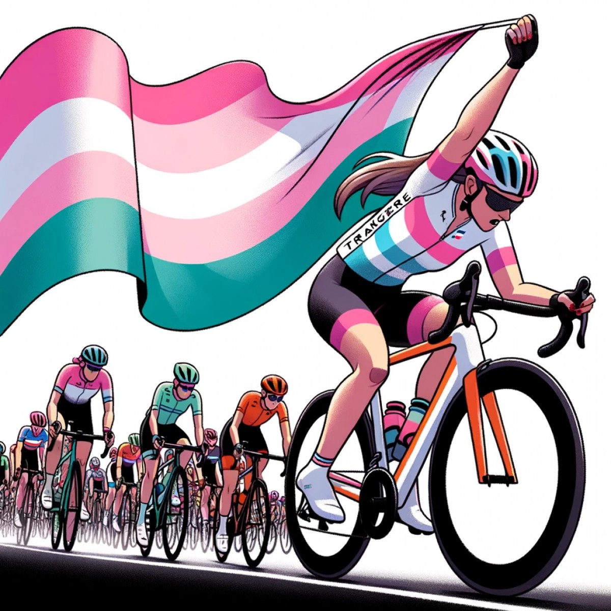 La bataille des athlètes transgenres pour l'équité dans le cyclisme américain