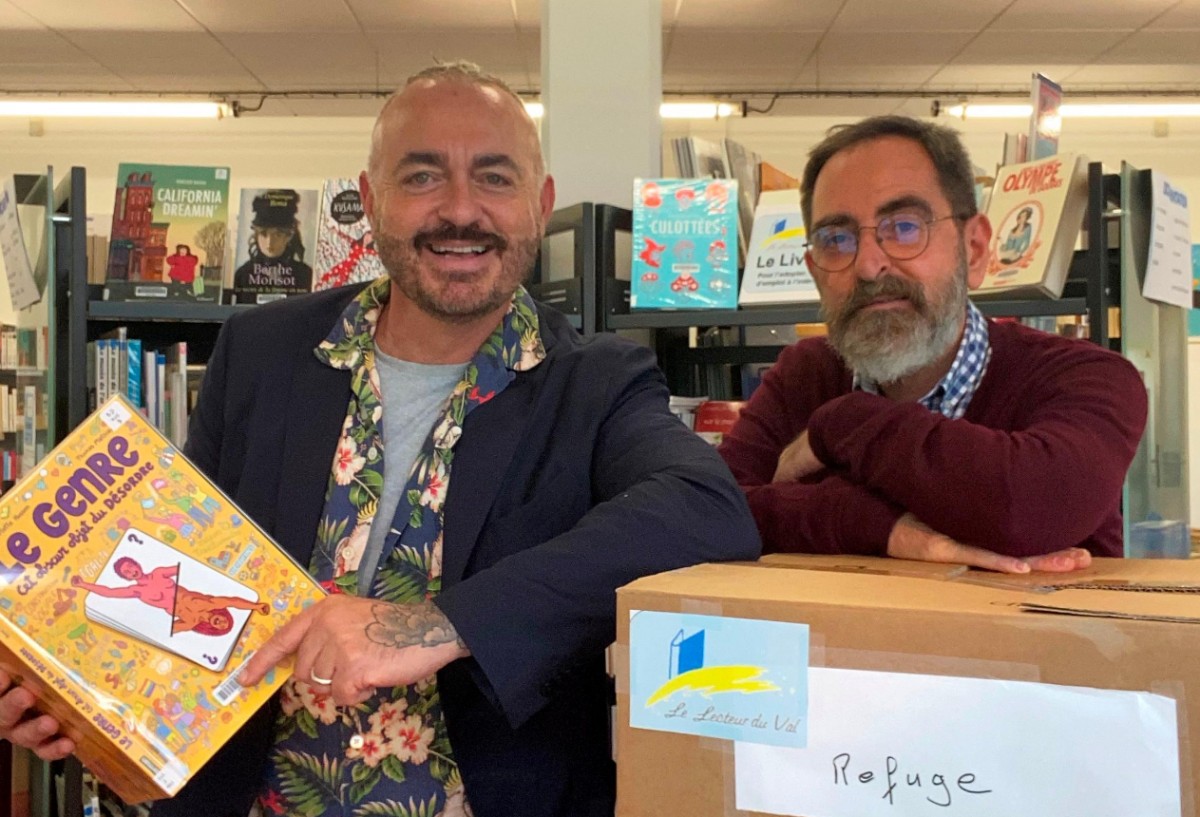 Des bibliothécaires du Lauragais offrent des livres aux jeunes LGBT abandonnés par leur famille
