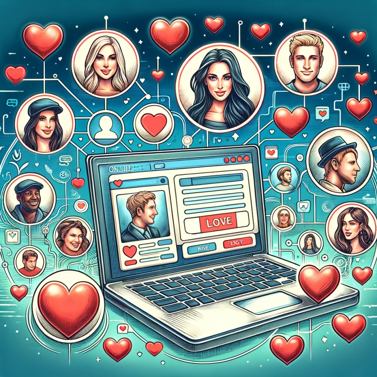 Découvrez comment l'amour en ligne peut devenir une réalité