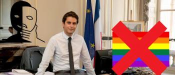 Gabriel Attal rend cocu la communauté LGBT avec la manif pour tous