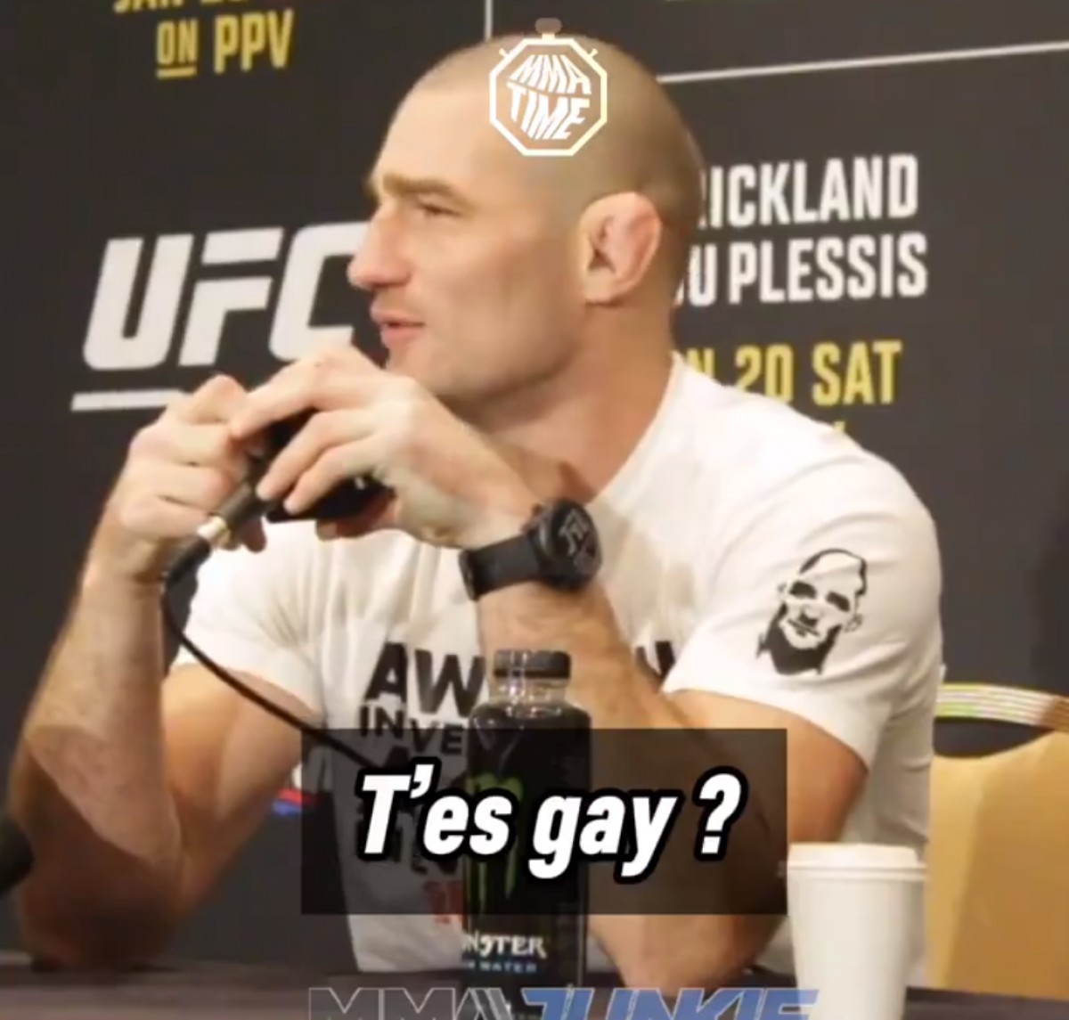 Quand un combattant MMA devient champion de l'homophobie ?