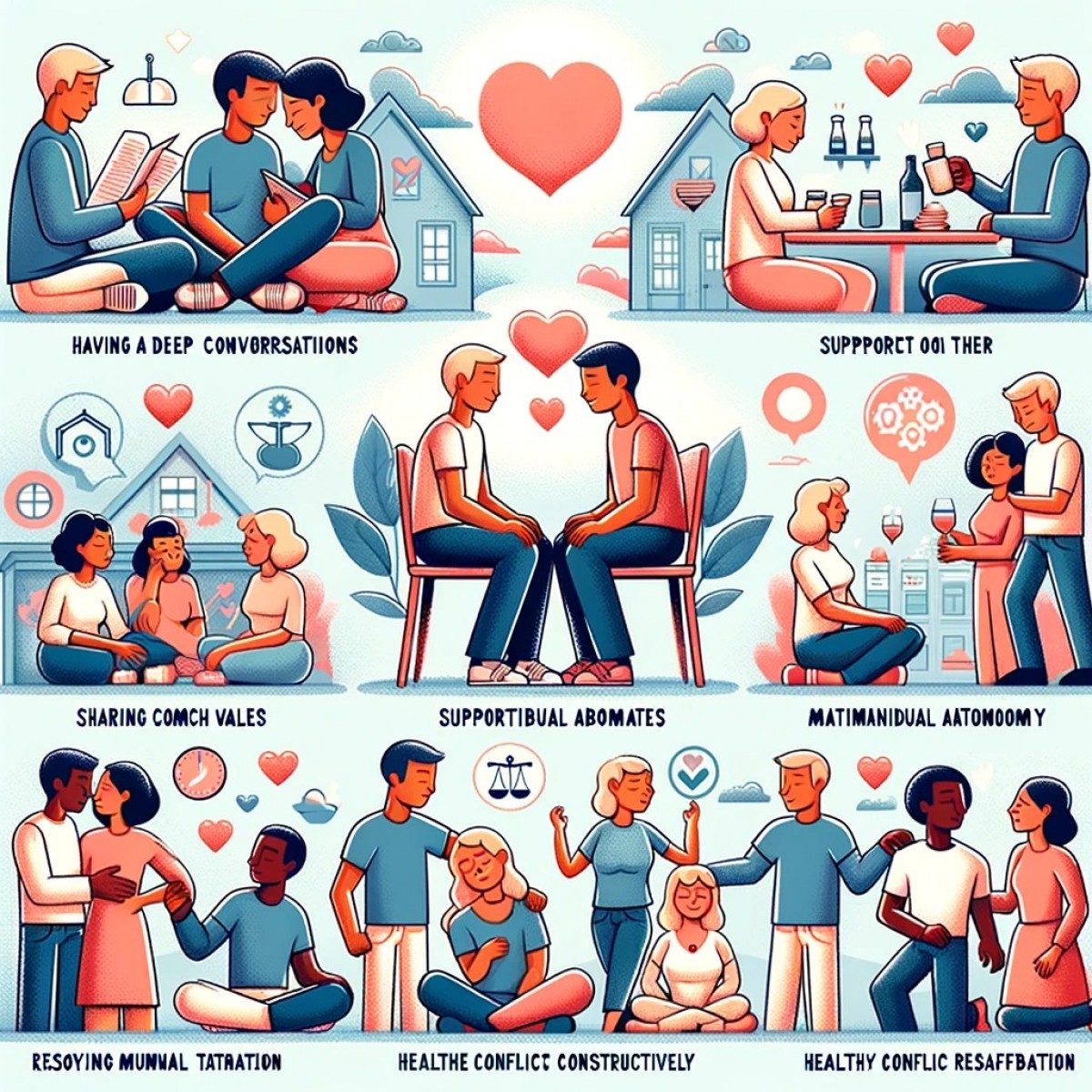 8 signes d'une relation amoureuse compatible