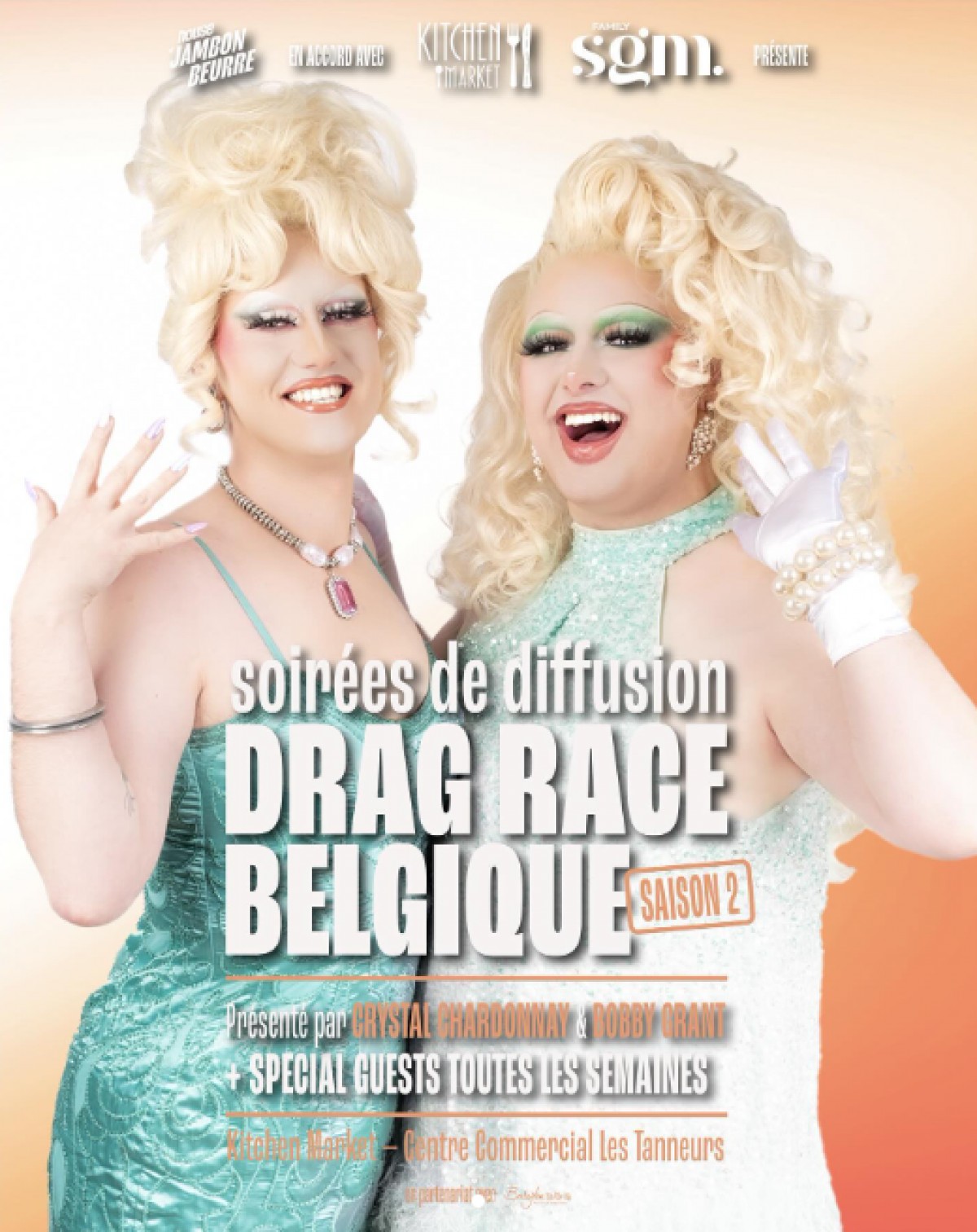 Le rendez-vous drag légendaire pour Drag Race Belgique fait son grand retour !