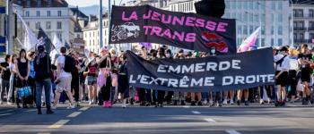 Genève : 600 personnes ont défilé contre la transphobie et l'extrême droite