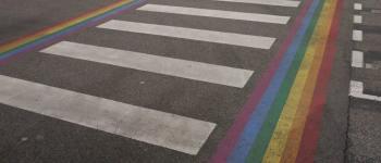 La ville de Lyon installe des passages piétons aux couleurs LGBT à Guillotière