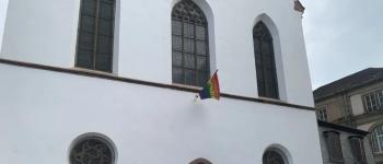 Strasbourg : L'église Saint-Guillaume hisse fièrement un drapeau LGBT