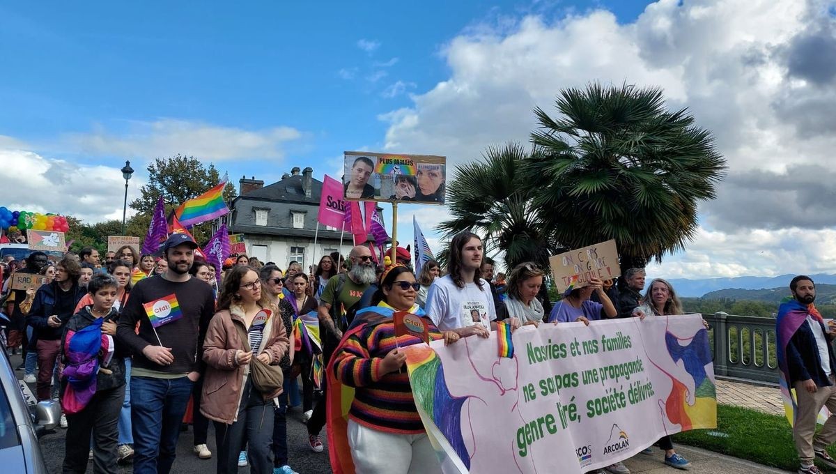 Victoire ! La troisième Marche des Fiertés à Pau a rassemblé 700 personnes