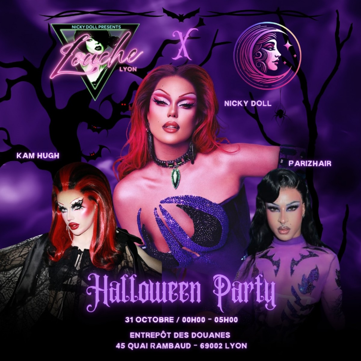 Où faire la fête pour Halloween sur Lyon en 2024 ? Une Soirée drag show ?